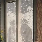 decorazione per tende con ricamo