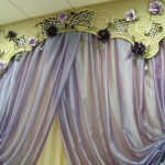 decorazione per tende dal design insolito