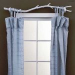 decorazione tenda cornice insolita