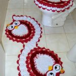 idee di design a forma di gufo per tappeti lavorati a maglia