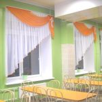 idee per tende per la decorazione della scuola materna