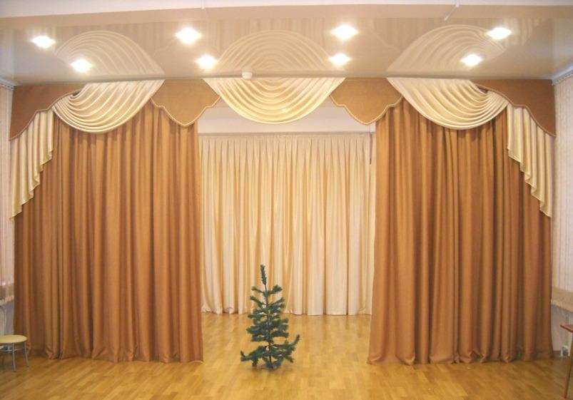 idee per tende per l'arredamento della scuola materna