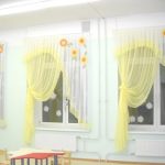 tende per la decorazione della scuola materna