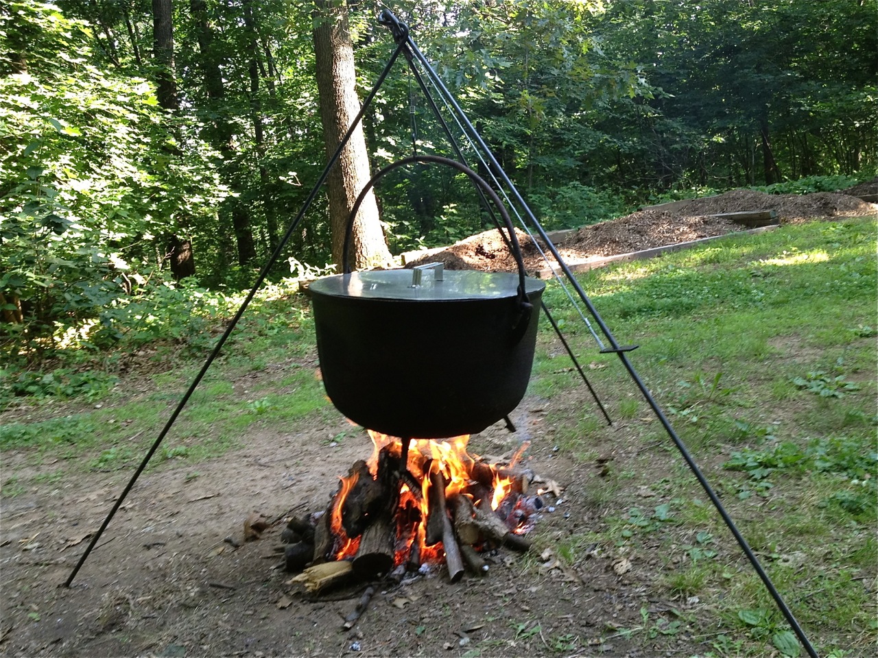 calderone sul fuoco