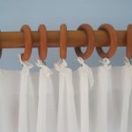 idee di design per ganci per tende