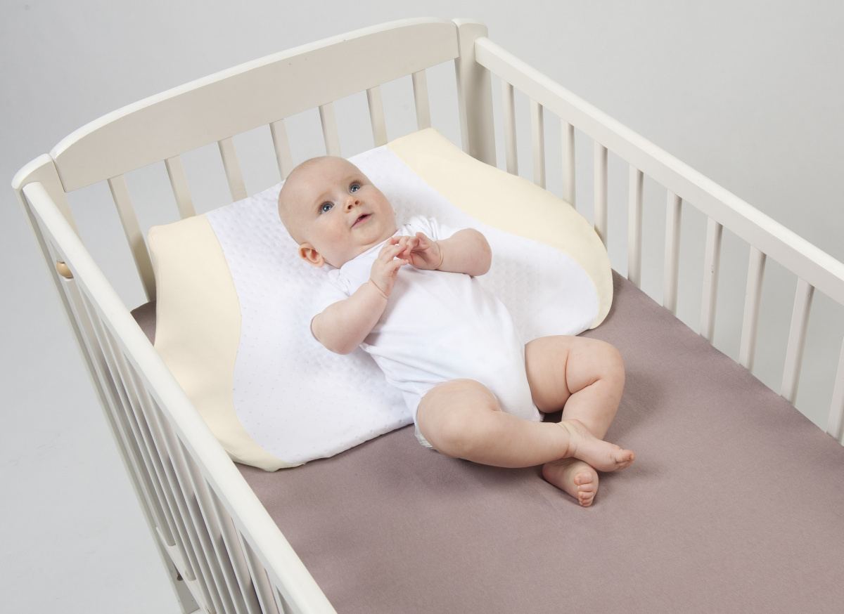 cuscino reclinabile per neonato
