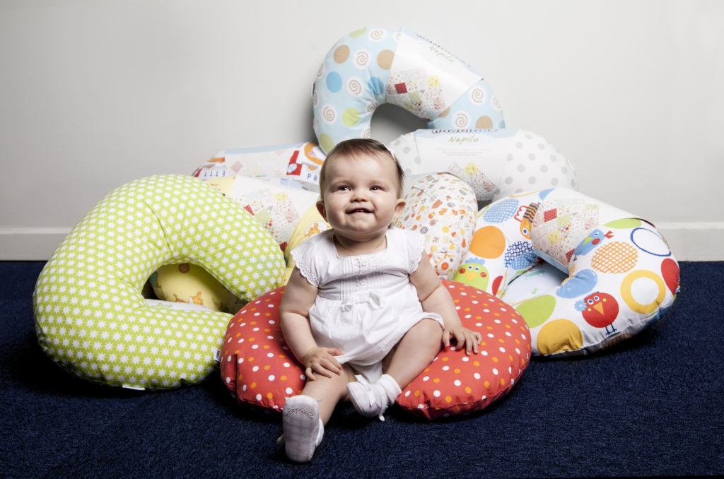 cuscino per l'allattamento del bambino