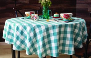 tovaglia per idee per il tavolo della cucina foto