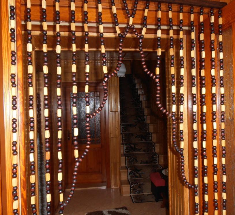 design di tende in legno