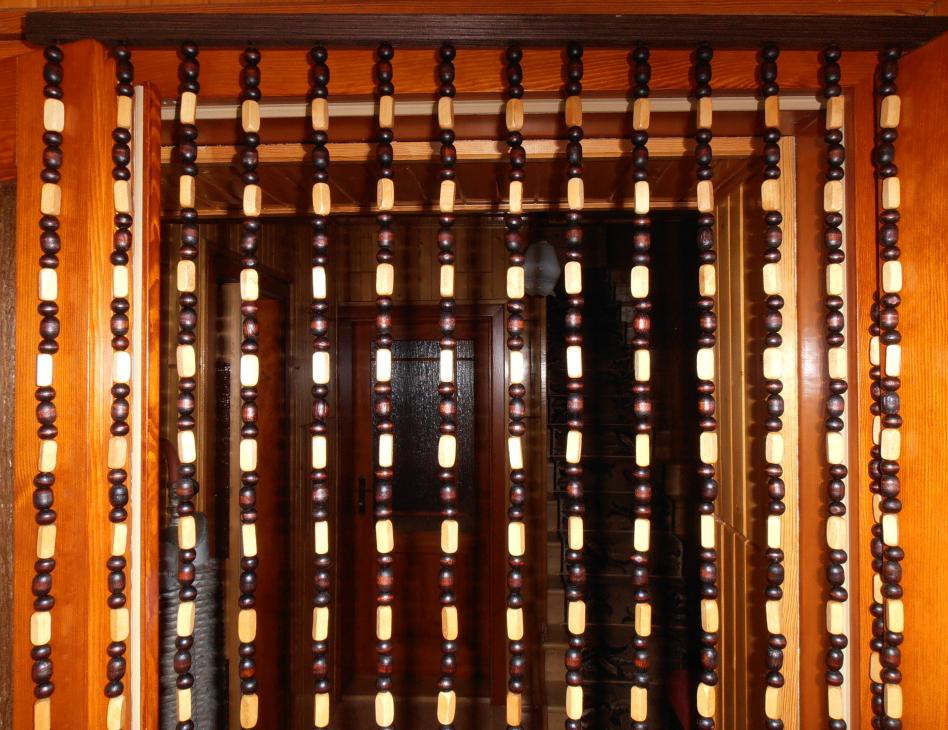 idee per foto di tende in legno