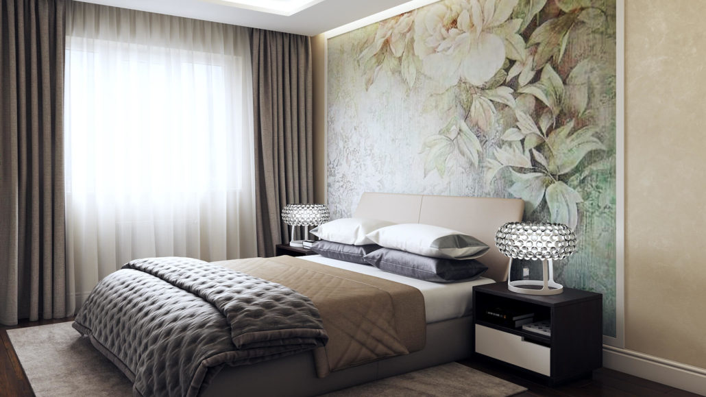 Design degli interni della camera da letto