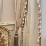 foto di design di nappe per tende
