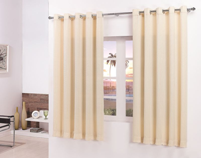 decorazioni fotografiche con tende corte