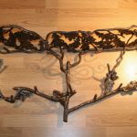 recensione di grucce forgiate nel corridoio