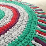 tappeti decorati con magliette
