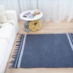 idee di design per tappeti realizzati con magliette