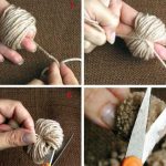 idee per foto di tappeti con pompon