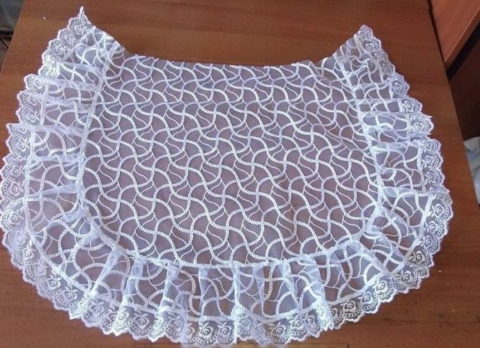 grembiuli alla moda in guipure