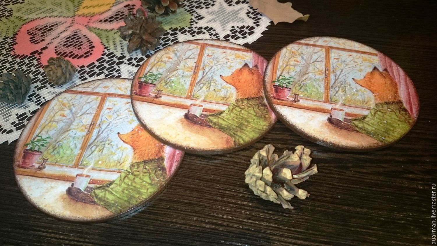 decoupage su sottopentola