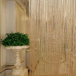 opzioni di decorazione per tende a filo