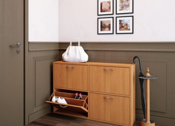 idee per l'arredamento di scarpiere
