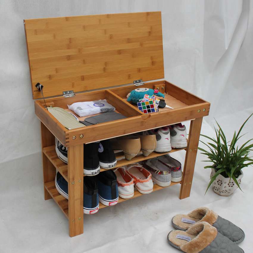 recensione fotografica degli scaffali per scarpe
