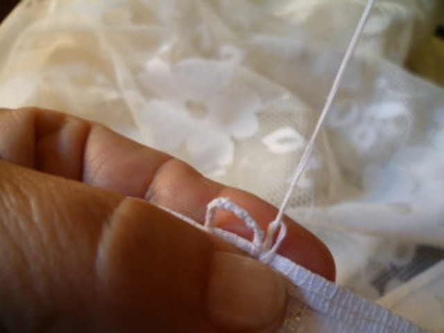 istruzioni per i passanti sul tulle