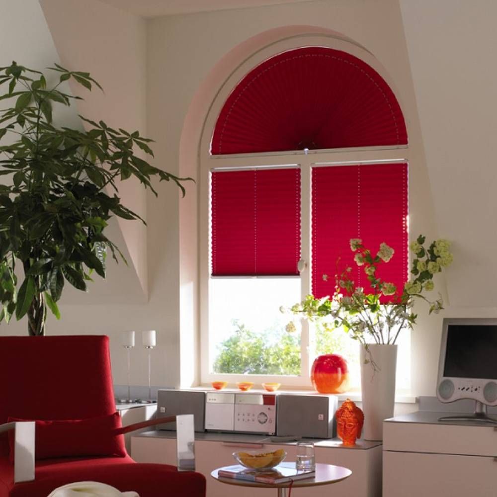 idee di design per tende plissettate