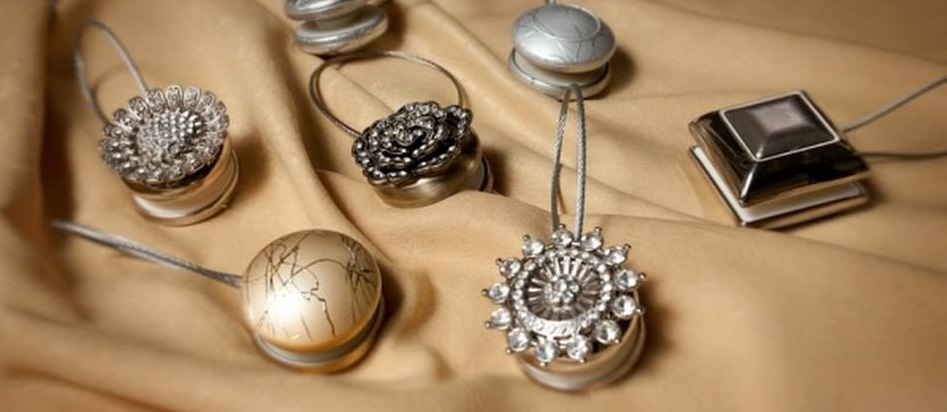 magnete per tende con foto decorative