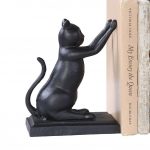 supporto porta libri gatto