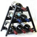 foto del portabottiglie di vino
