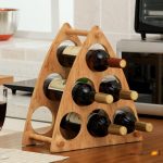 foto di design del portabottiglie di vino