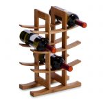 idee per l'arredamento del portabottiglie di vino