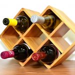 idee per decorazioni porta bottiglie di vino