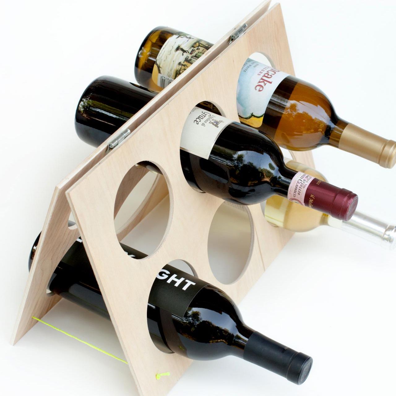 idee per supporti per bottiglie di vino