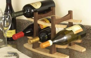 idee di design per portabottiglie di vino