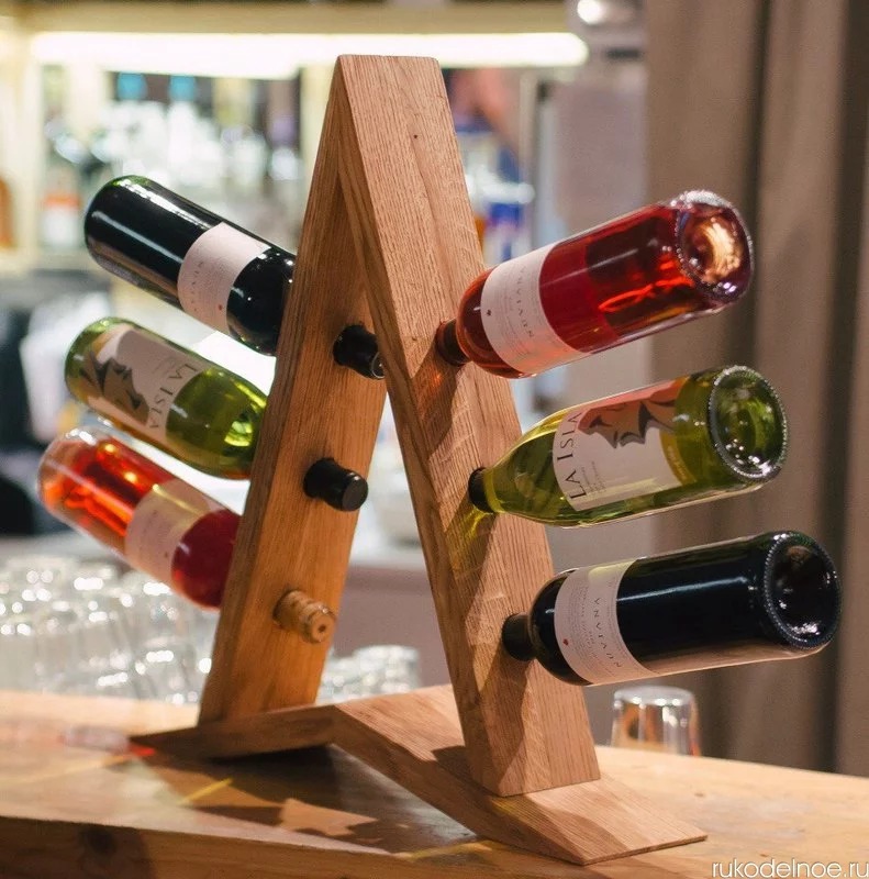 idee per portabottiglie di vino