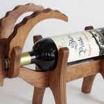 idee per l'arredamento del portabottiglie di vino