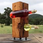 idee per l'arredamento del portabottiglie di vino