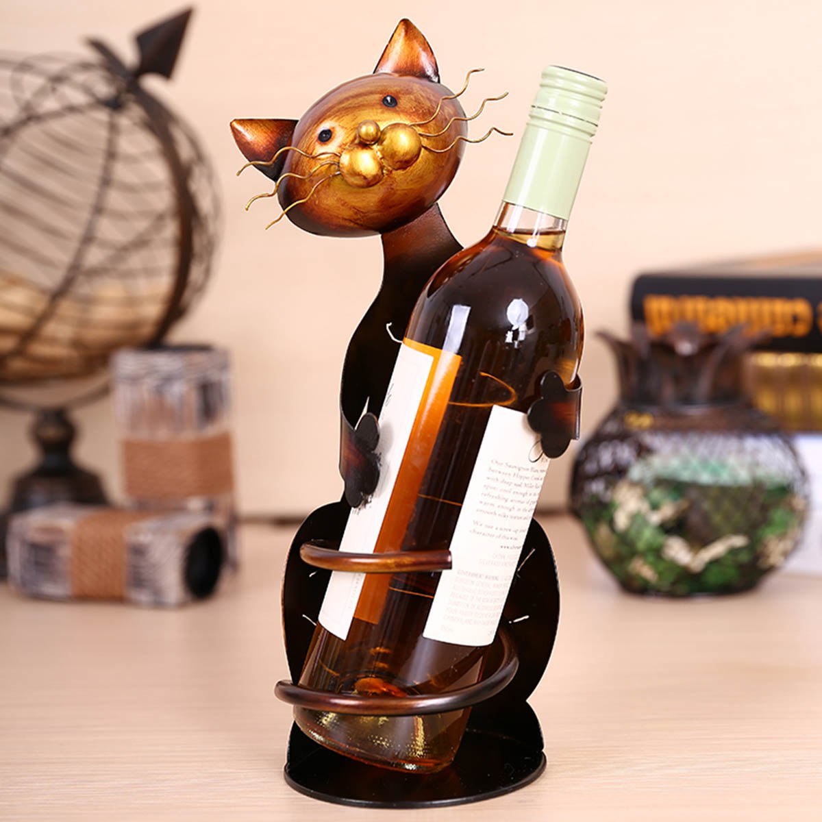 idee per supporti per bottiglie di vino