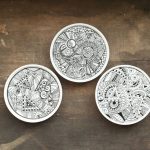 zentangle con cuscinetto riscaldante