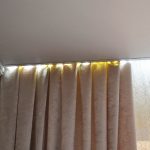 ideje za LED trakove za zavese, fotografija