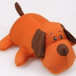cuscino antistress a forma di cane