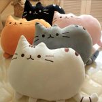 cuscino gatto che spinge