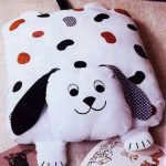 cuscino decorativo con foto di cane
