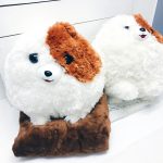 idee di design per cuscini a forma di cane