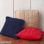 idee per interni con cuscini lavorati a maglia