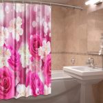 tende tessili per l'arredo del bagno
