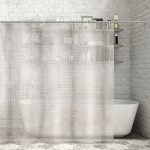 tende tessili per foto dell'interno del bagno