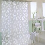 tende in tessuto per idee di design per il bagno